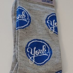 NEW Men's 6-12 York Peppermint Patty Socks